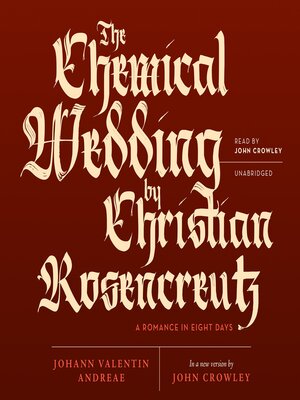 cover image of The Chemical Wedding by Christian Rosencreutz